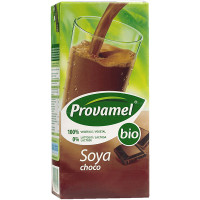 SANTIVERI PROVAMEL Bio bebida de soja sabor chocolate ecológica envase 1 l