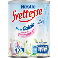 NESTLE SVELTESSE leche desnatada en polvo rica en calcio bote 1 kg