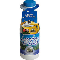 ULTZAMA leche de oveja fresca pasterizada de la montaña navarra botella 1 l Kizkilurrin homogeneizada para la elaboración de cuajada sabor a quemado