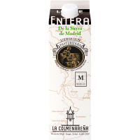 LA COLMENAREÑA leche fresca entera pasteurizada brik 1 l