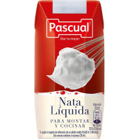 PASCUAL nata líquida para montar UHT 35% M.G. brik 200 ml