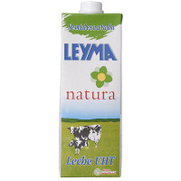 LEYMA NATURA leche semidesnatada UHT brik 1 l