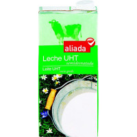 ALIADA leche semidesnatada UHT brik 1 l