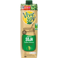 VIVESOY bebida de soja sabor intenso alto contenido en proteínas vegetales envase 1 l