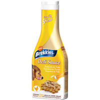 AFFINITY BREKKIES EXCEL DELI SAUCE Tentación de pollo deliciosa salsa para perros para añadir a la comida diaria envase 300 g
