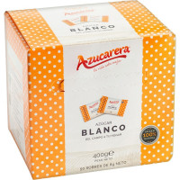 AZUCARERA azúcar blanco en sobres envase 400 g (50 sobres de 8 g)