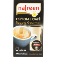 NATREEN edulcorante especial café receta gourmet 0% calorías dosificador 400 comprimidos