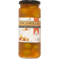 ESCAMILLA aceituna verdial partida gazpacha frasco 198 g neto escurrido