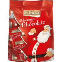 EIDETESA polvorones de chocolate bolsa 400 g