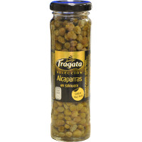 FRAGATA Selección alcaparras en salmuera calibre muy fino frasco 85 g neto escurrido