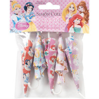 SIMON COLL Princesas Disney pack 5 paraguas de chocolate con leche bolsa 50 g