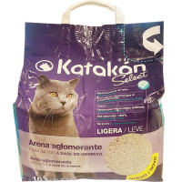 KATAKAN Select arena para gato ligera perfume polvos de talco bolsa 10 l