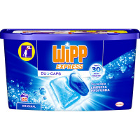 WIPP EXPRESS Duo-Caps detergente máquina líquido original envase 22 cápsulas
