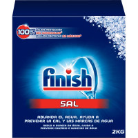 Comprar Sal para lavavajillas granulada maleta 2 kg · FINISH · Supermercado  Supermercado Hipercor