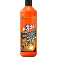 MR MUSCLE Forza desatascador en gel para cocina y baño botella 1 l