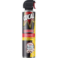CUCAL Barrera insecticida para cucarachas hormigas y arañas acción inmediata spray 400 ml