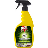 CUCAL insecticida líquido para cucarachas hormigas y otros insectos pistola 400 ml