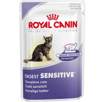 ROYAL CANIN Digest Sensitive comida húmeda para gatos adultos en salsa sobre 85 g