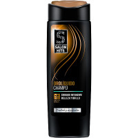 SALON HITS champú Oro Liquido con Aceite de Argán frasco 300 ml fortalece el cabello y da brillo y suavidad