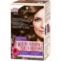 KERATIN COLOR tinte nº 5.3 castaño avellana coloración permanente de cuidado caja 1 unidad