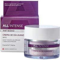 ALL INTENSE Antiedad crema de día avanzada SPF-15 tarro 50 ml alisa y suaviza las arrugas y lineas de expresión