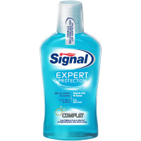 SIGNAL Expert Protection enjuague bucal Complet con Zinc Activo sin alcohol frasco 500 ml