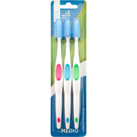 VECKIA cepillo dental limpieza interdental medio blister 3 unidades