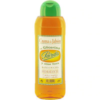 PARDO gel crema de jabón de glicerina y aloe vera botella 800 ml
