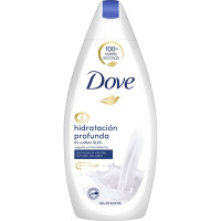 DOVE gel de ducha nutritivo hidratación profunda formato XL botella 750 ml 0% sulfatos