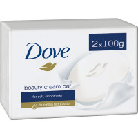 DOVE jabón hidratante en pastilla pack 2 unidades 100 g