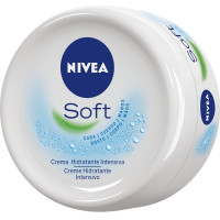 NIVEA Soft crema hidratante intensiva para cuerpo cara y manos tarro 300 ml