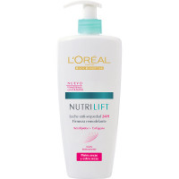 L`OREAL BODY EXPERTISE Nutrilift leche anti-sequedad 24 h firmeza remodelante piel seca y extra seca dosificador 400 ml