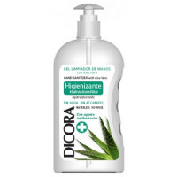 DICORA gel higienizante de manos con aloe vera sin agua dosificador 500 ml