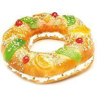 Roscón de nata 100% EROSKI, 800 g