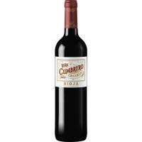 Vino Tinto Crianza Rioja VIÑA CUMBRERO, botella 75 cl