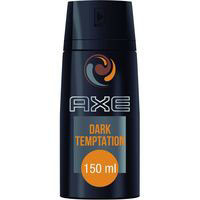 Desodorante para hombre Dark Temptation AXE, spray 150 ml