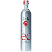 Vodka de caramelo GECKO, botella 70 cl