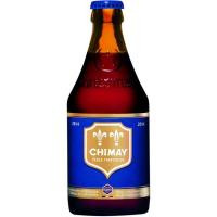 Cerveza belga azul CHIMAY, botellín 33 cl