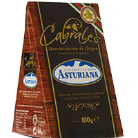 Queso D.O. Cabrales LA ASTURIANA, cuña 100 g