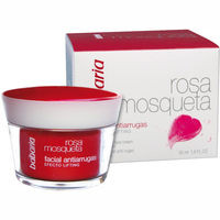 Crema rosa mosqueta antiarrugas BABARIA, tarro 50 ml