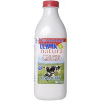 Leche Desnatada Calcio LEYMA, botella 1 litro