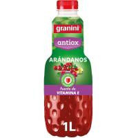 Bebida de arándanos y uva GRANINI, botella 1 litro