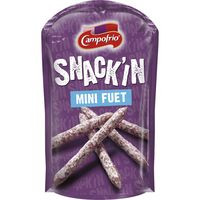 Mini fuet en stick CAMPOFRÍO, bolsa 50 g