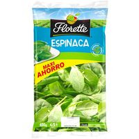 Espinaca Maxi Ahorro FLORETTE, bolsa 450 g