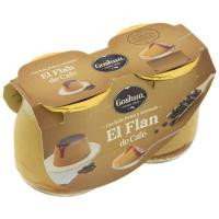 Flan de café GOSHUA, pack 2x125 g