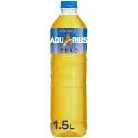 Bebida isotón. de naranja s/ azúcar AQUARIUS, botella 1,5 litros