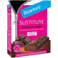 Barrita de chocolate negro SUSTITUYE, caja 128 g