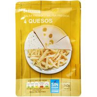 Salsa fresca 4 quesos EROSKI, bolsa 140 g