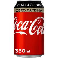 Refresco de cola sin azúcar lata 33 cl · COCA-COLA ZERO · Supermercado El  Corte Inglés El Corte Inglés