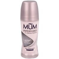 Desodorante para mujer sens. sin perfume MUM, roll on 50 ml